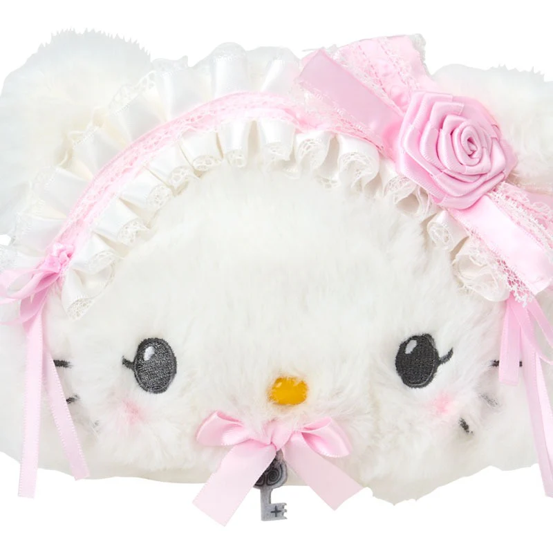 Charmmy Kitty Plush Zipper Pouch (Lace and Frills Series) - Image 4
