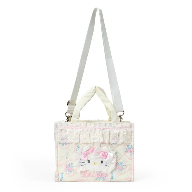 Hello Kitty 2-Way Quilted Tote (Lace and Frills Series) - Image 3
