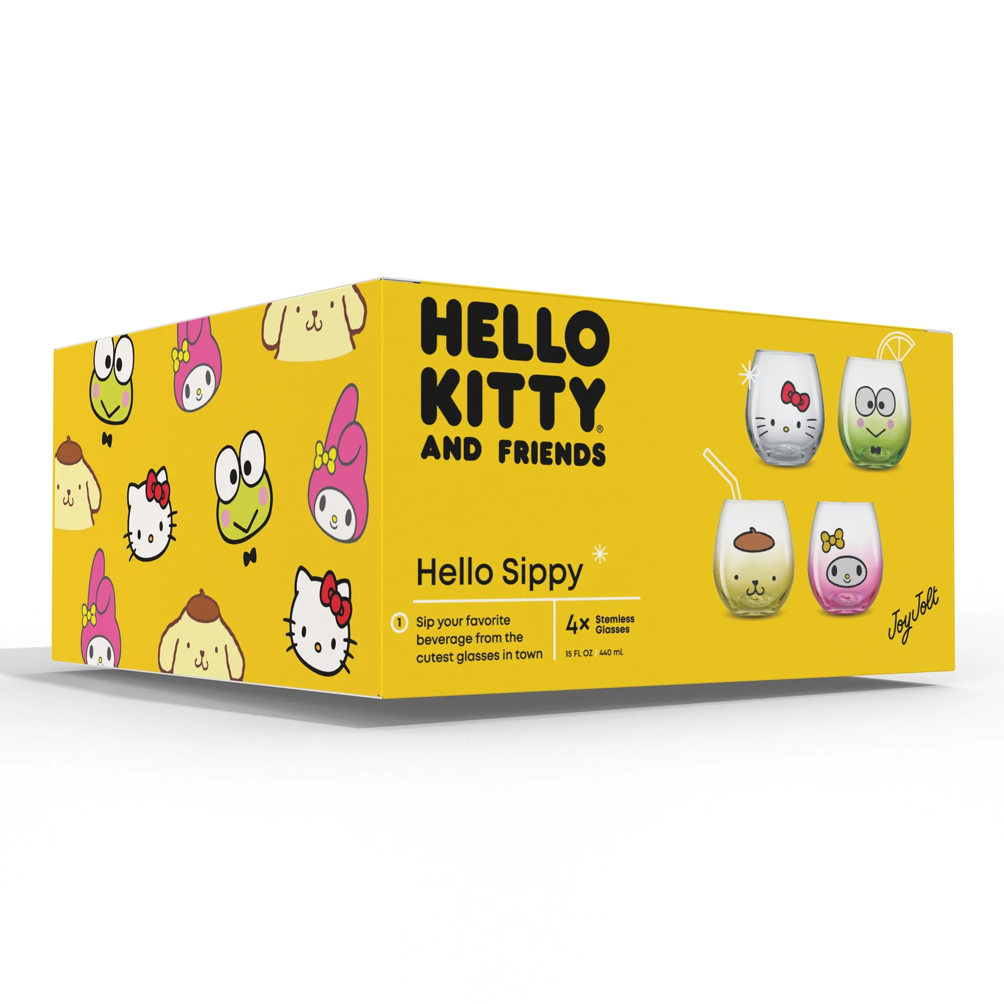 Hello Kitty and Friends Hello Sippy Stemless Glasses (Set of 4) - Image 13
