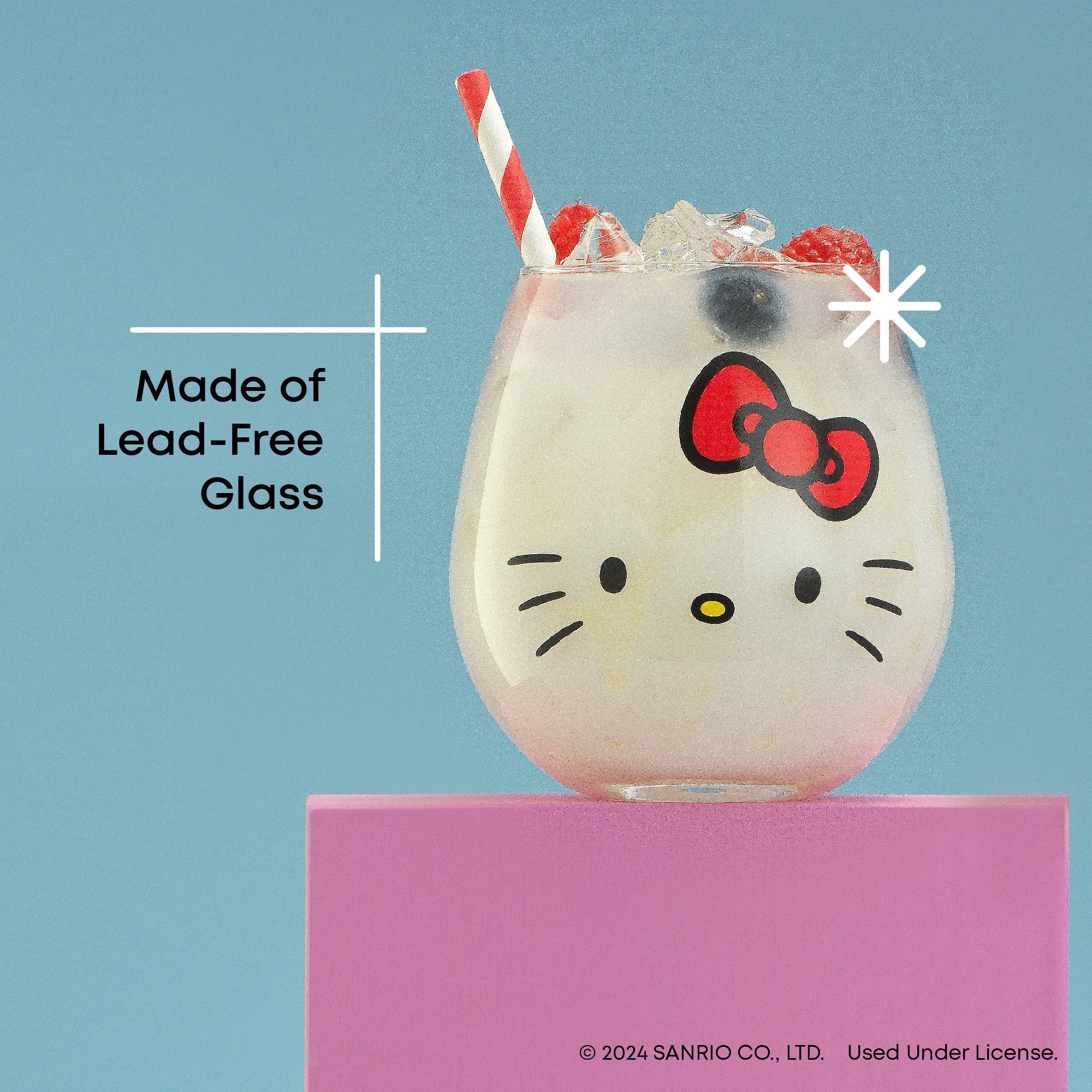 Hello Kitty and Friends Hello Sippy Stemless Glasses (Set of 4) - Image 4
