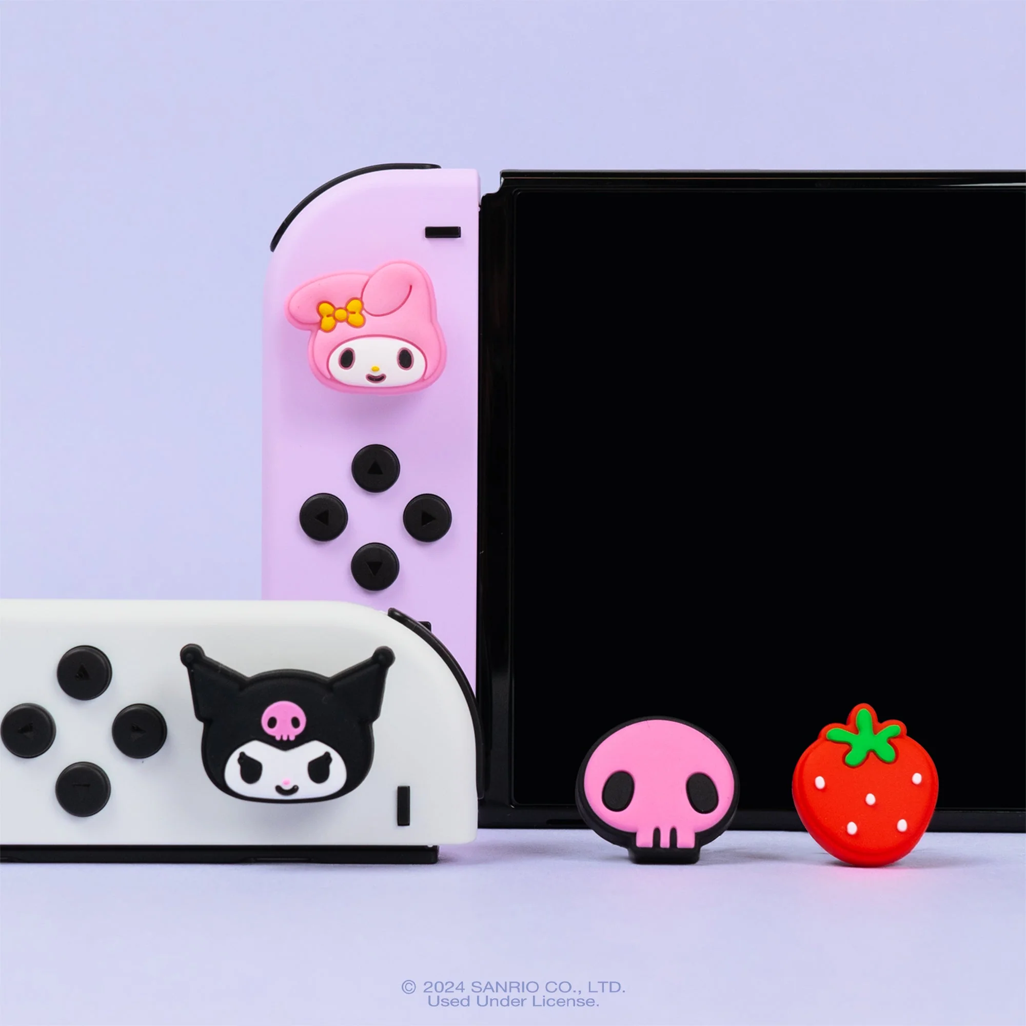 Hello Kitty and Friends Nintendo Switch Grip Caps (Kuromi + My Melody) - Image 8