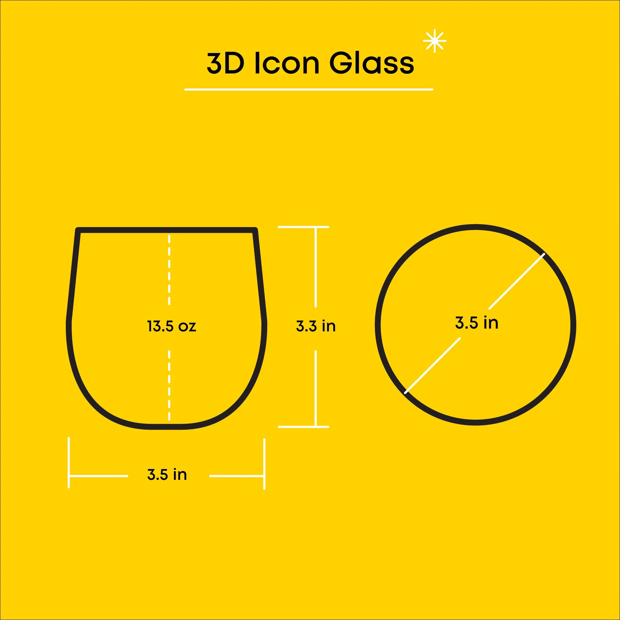 Hello Kitty and Mimmy 3D Icon Short Drinking Glasses (Set of 2) - Image 7