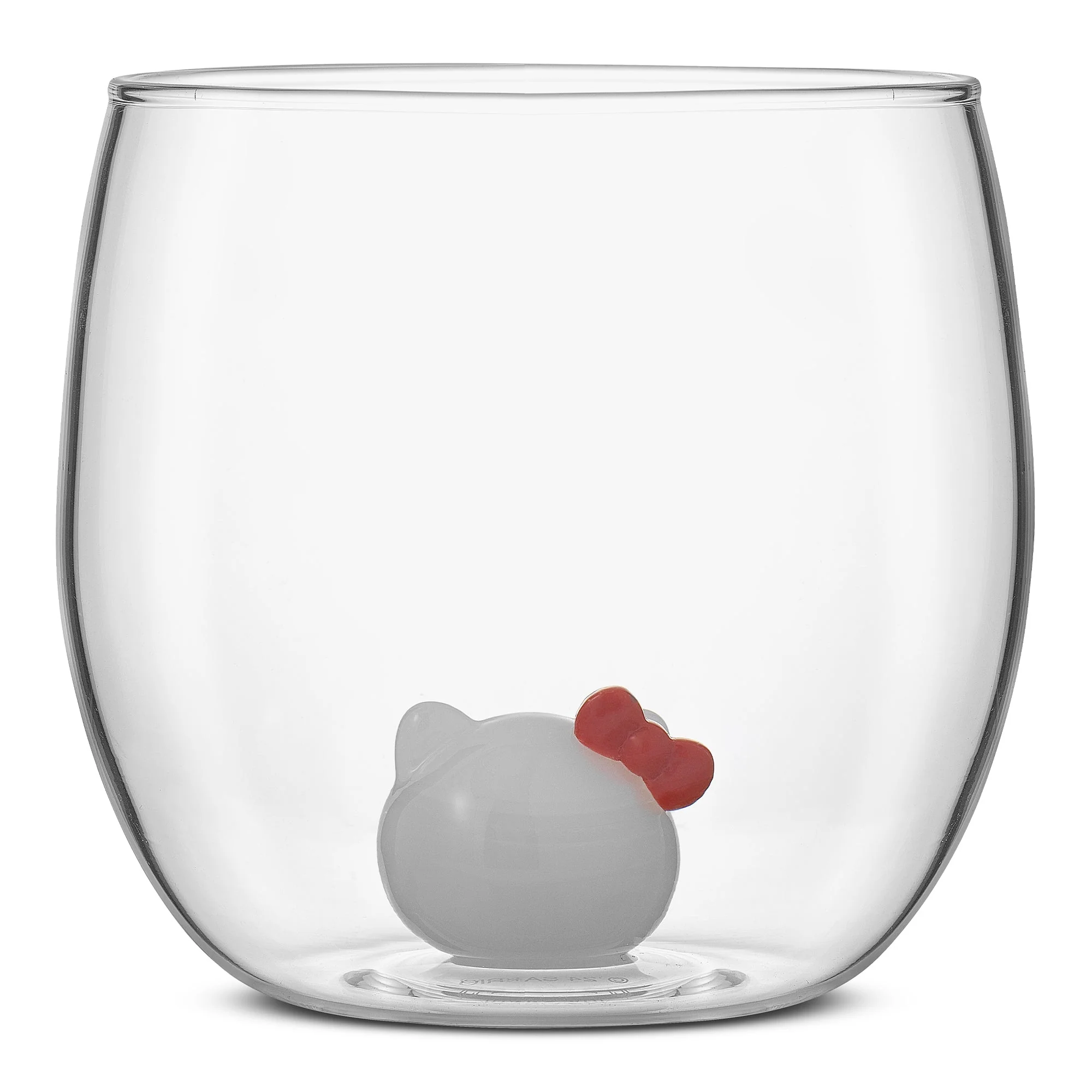 Hello Kitty and Mimmy 3D Icon Short Drinking Glasses (Set of 2) - Image 8