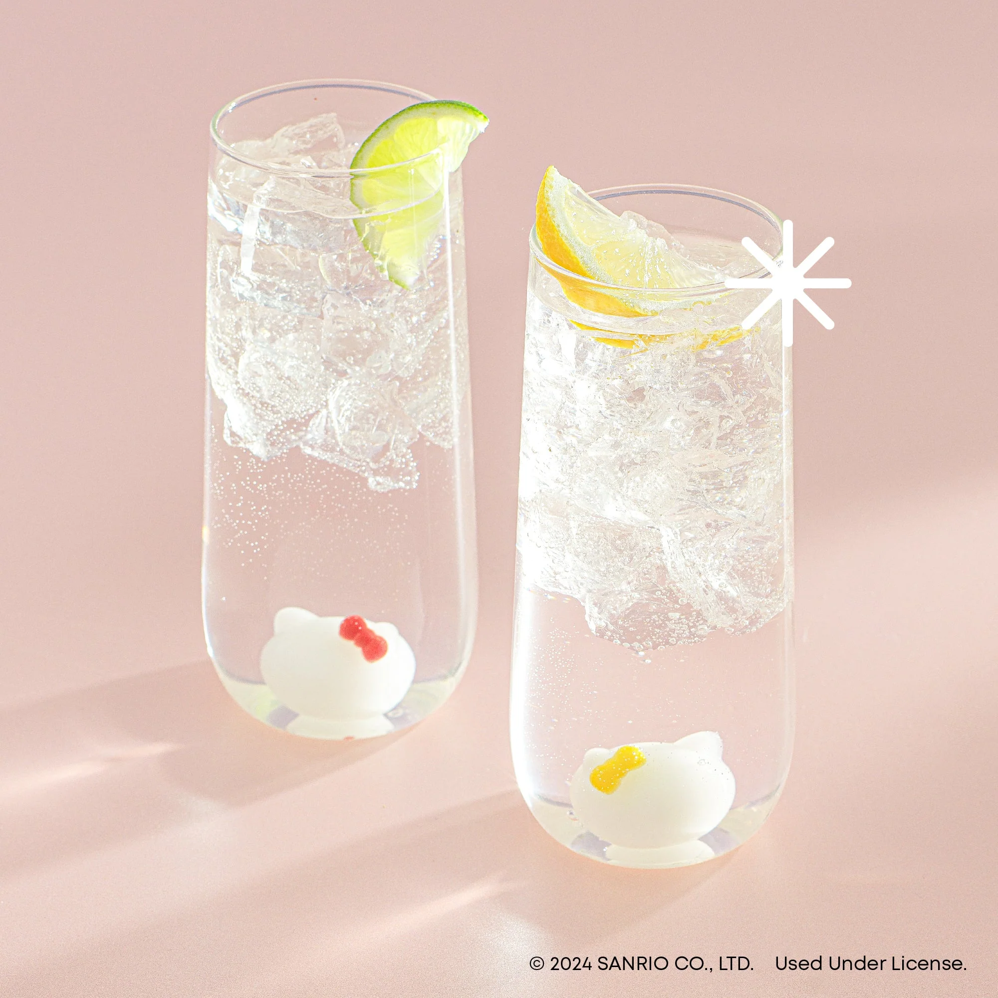 Hello Kitty and Mimmy 3D Icon Tall Drinking Glasses (Set of 2) - Image 3