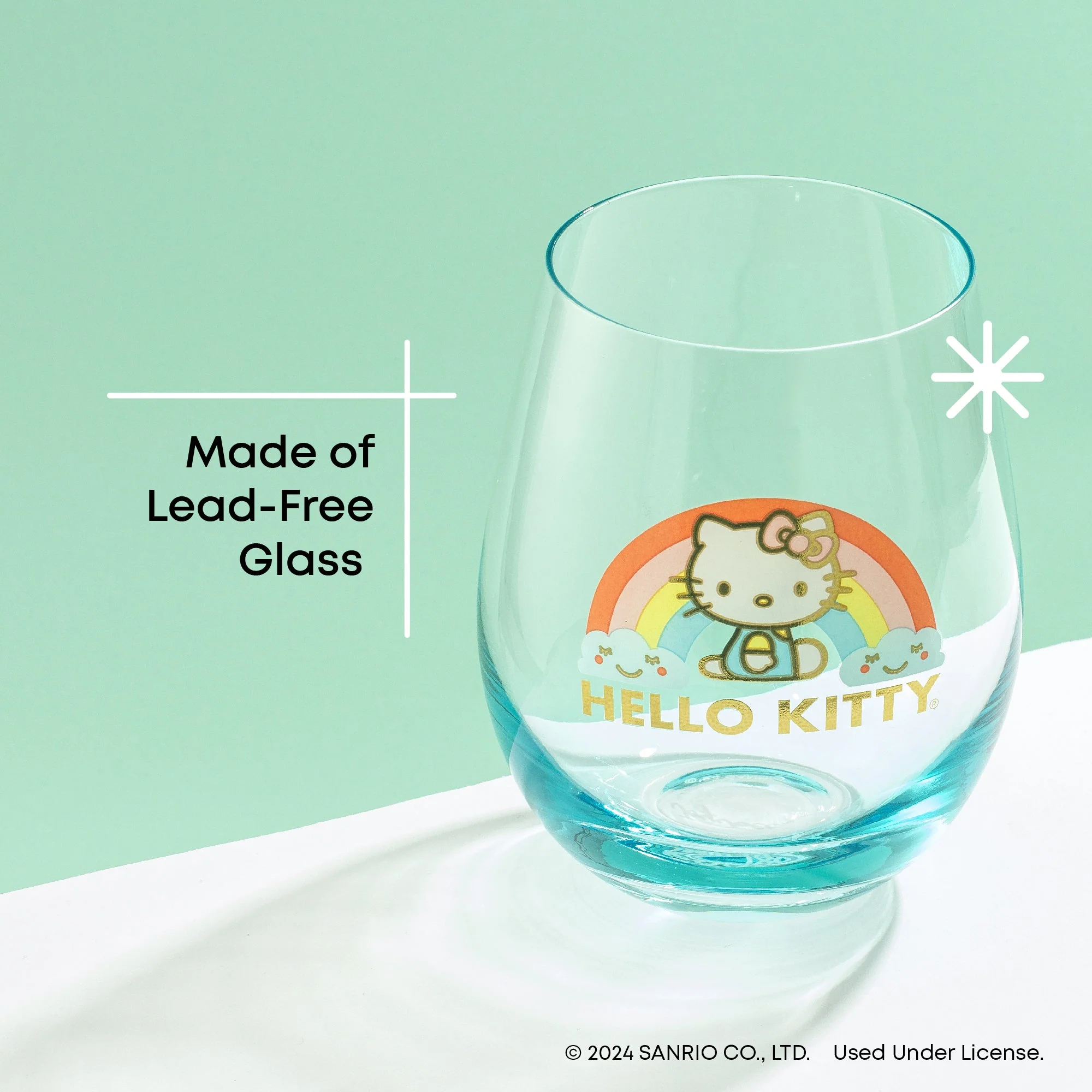 Hello Kitty Sweet Rainbow Stemless Glasses (Set of 4) - Image 4