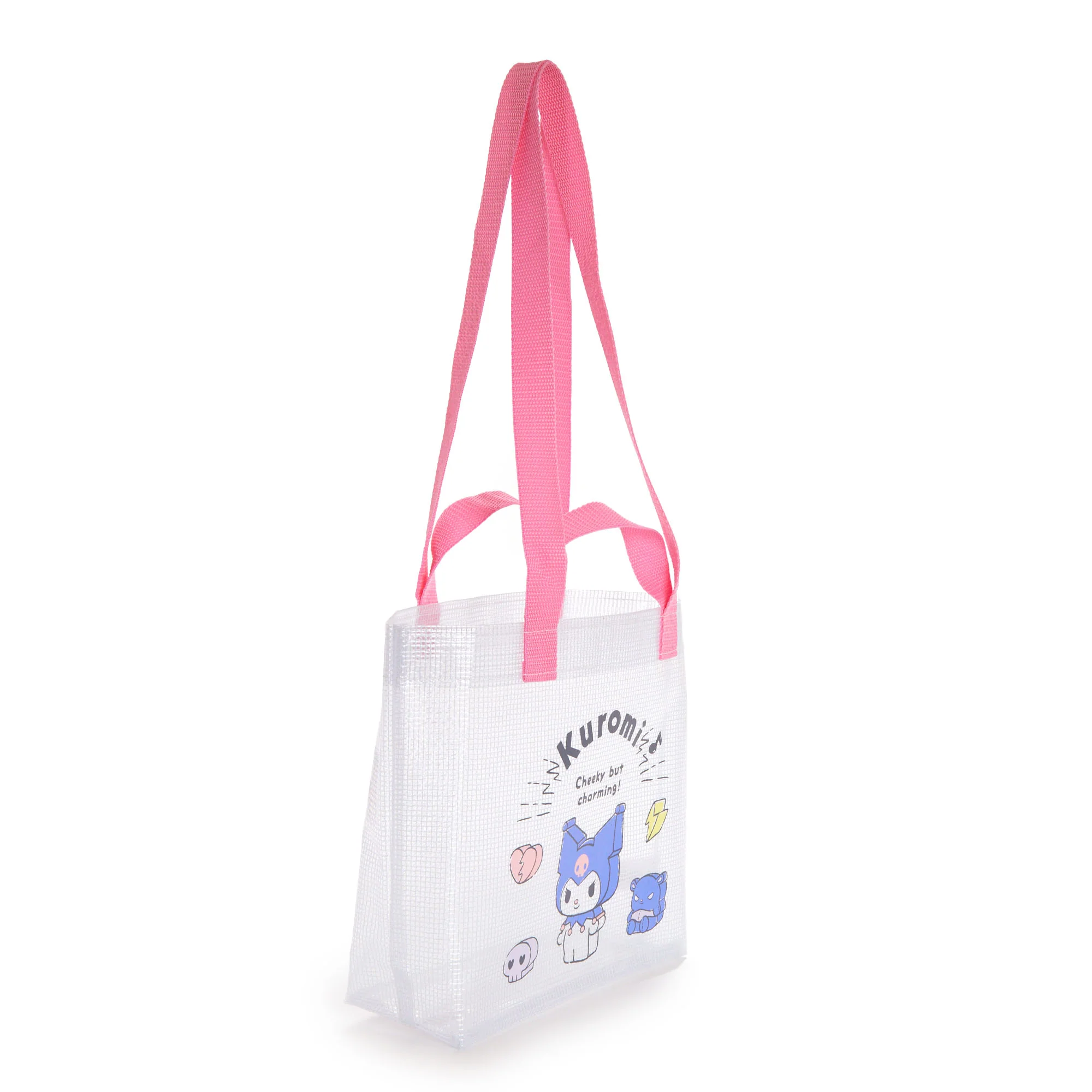 Kuromi 2-Way Vinyl Tote Bag (Besties Friend Series) - Image 3