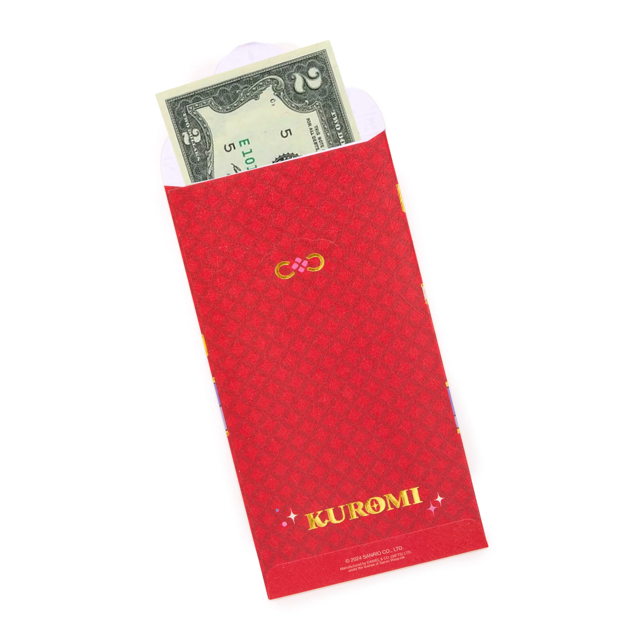 Kuromi 8-pc Vertical Enclosure Envelopes (Red) - Image 4