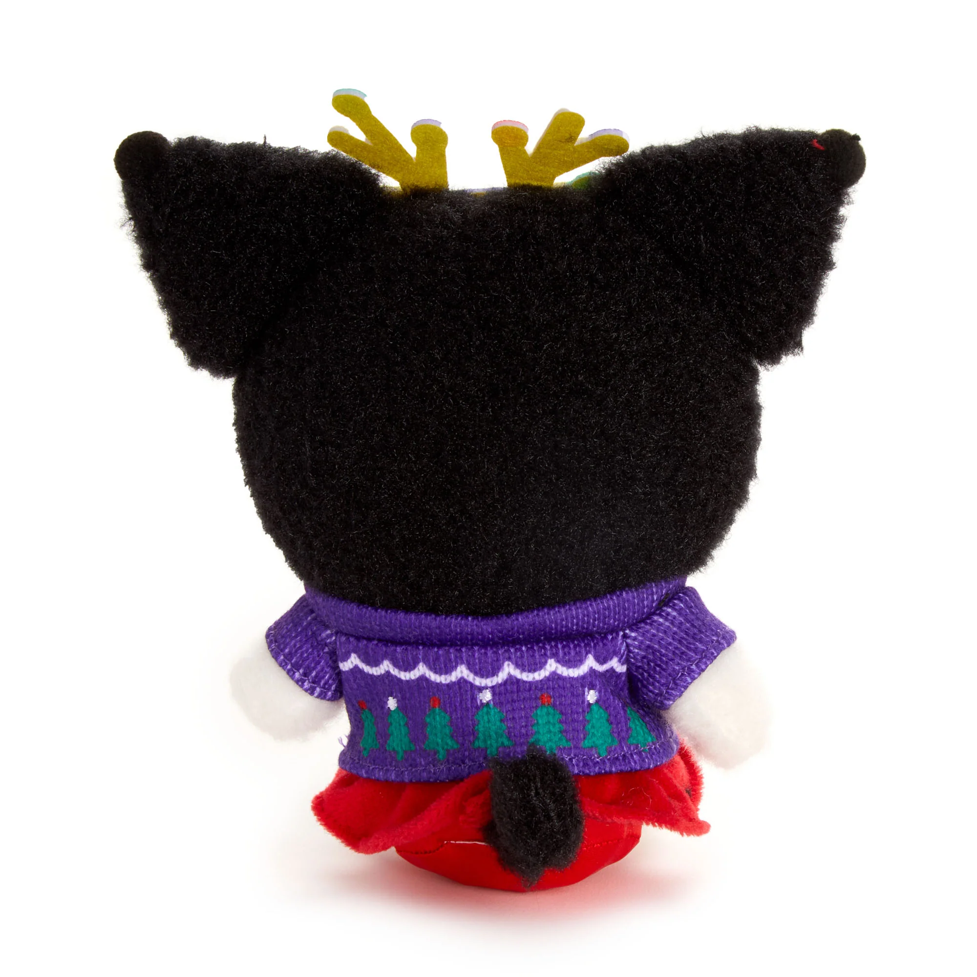 Kuromi Fuzzy Plush (Sweater Weather Series) - Image 6