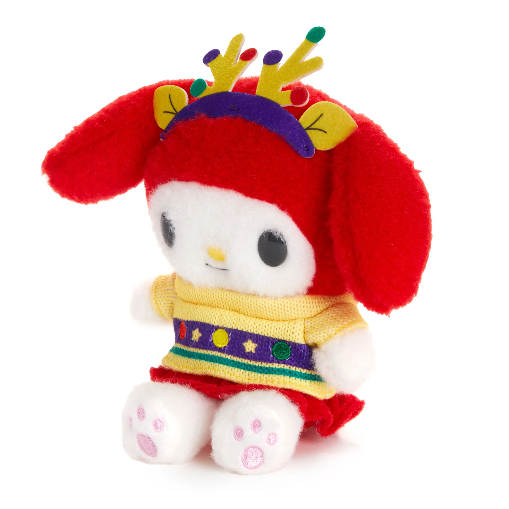 My Melody Fuzzy Plush (Sweater Weather Series) - Image 4