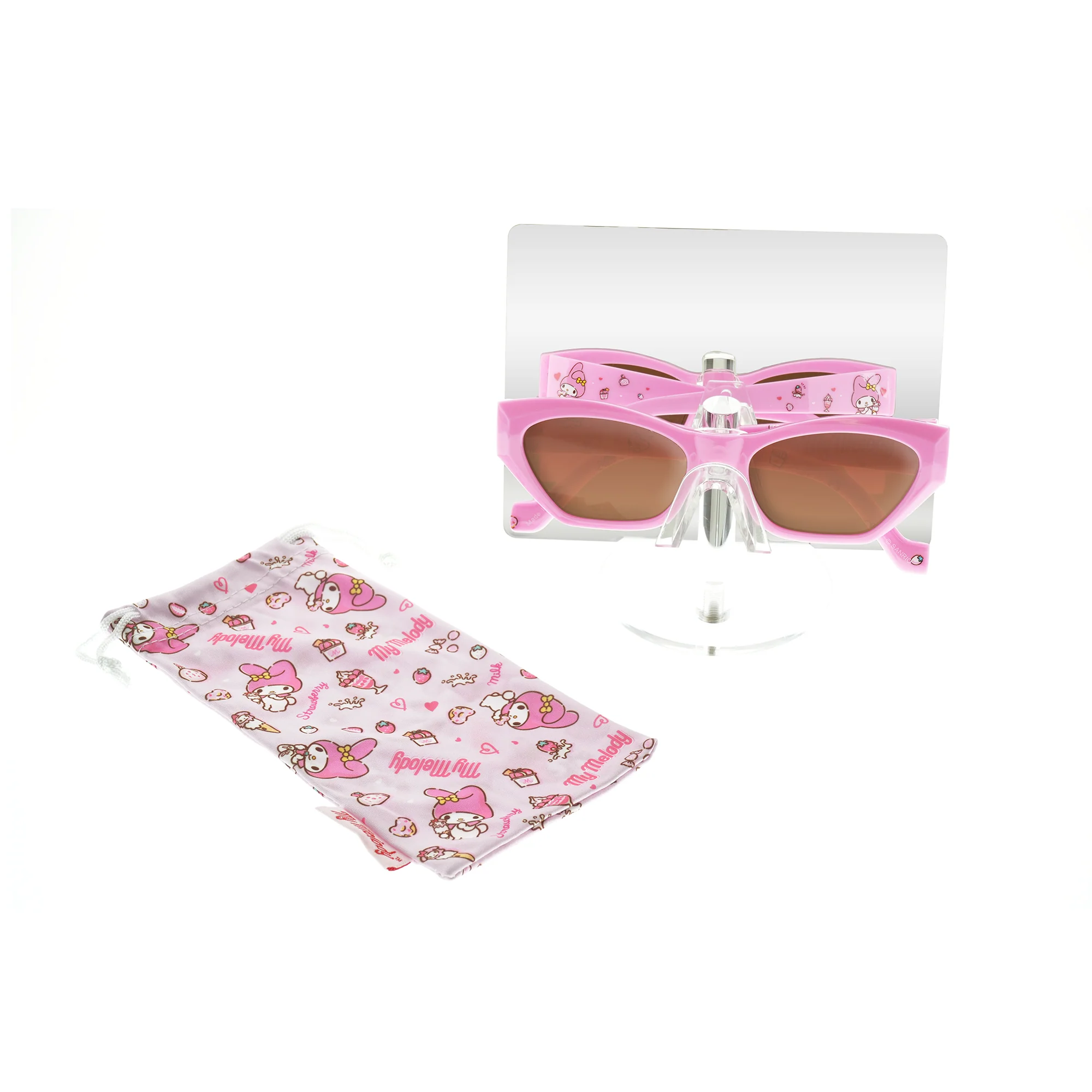 My Melody x Sunscape Eyewear Pink Sweets Sunglasses - Image 5
