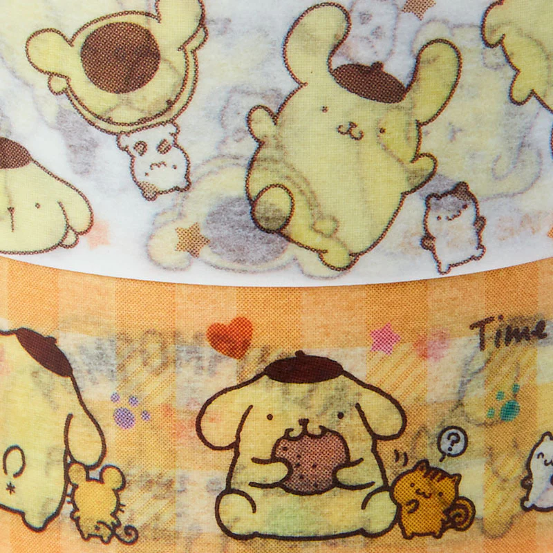 Pompompurin 2-Piece Washi Tape Set - Image 3