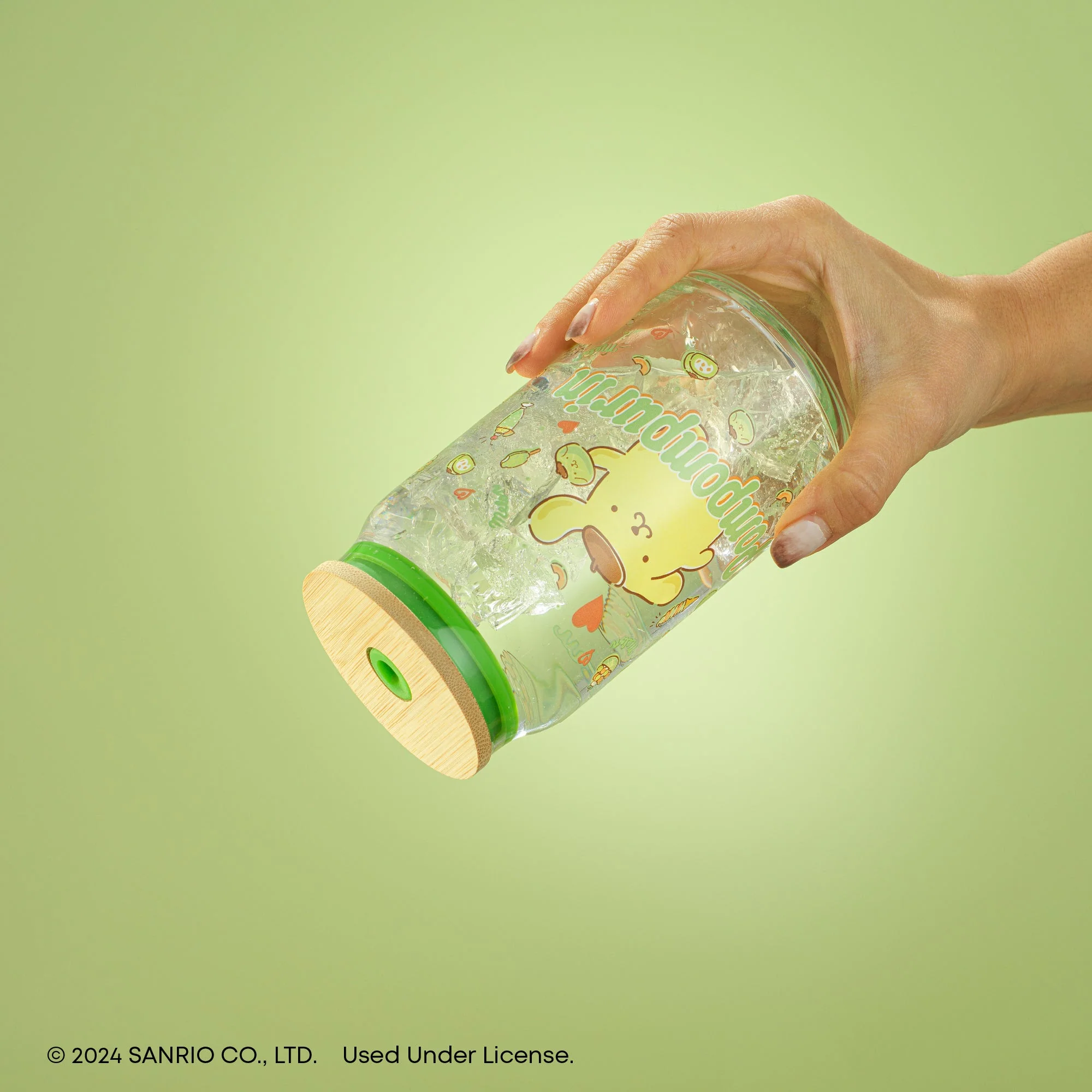 Pompompurin Favorite Flavor Lidded Glass Tumbler - Image 10