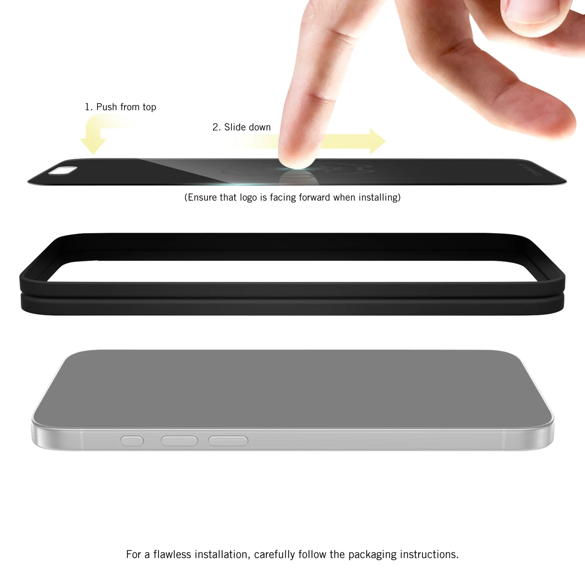 Pompompurin x Screen Skinz Hug iPhone Privacy Screen Protector - Image 4