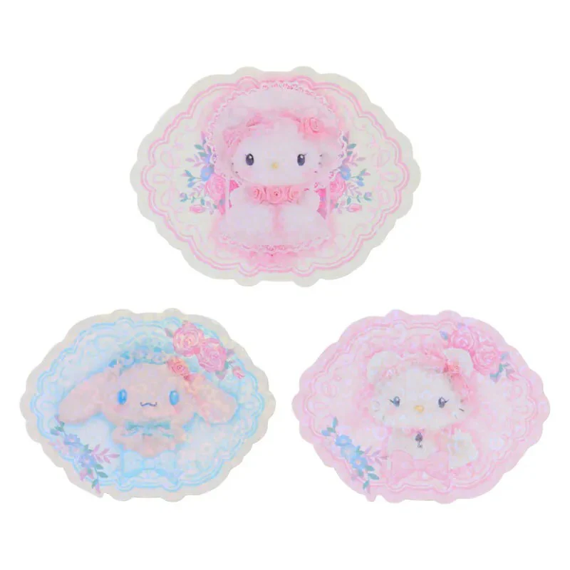 Sanrio Characters 18-pc Mini Sticker Pack (Lace and Frills Series) - Image 3
